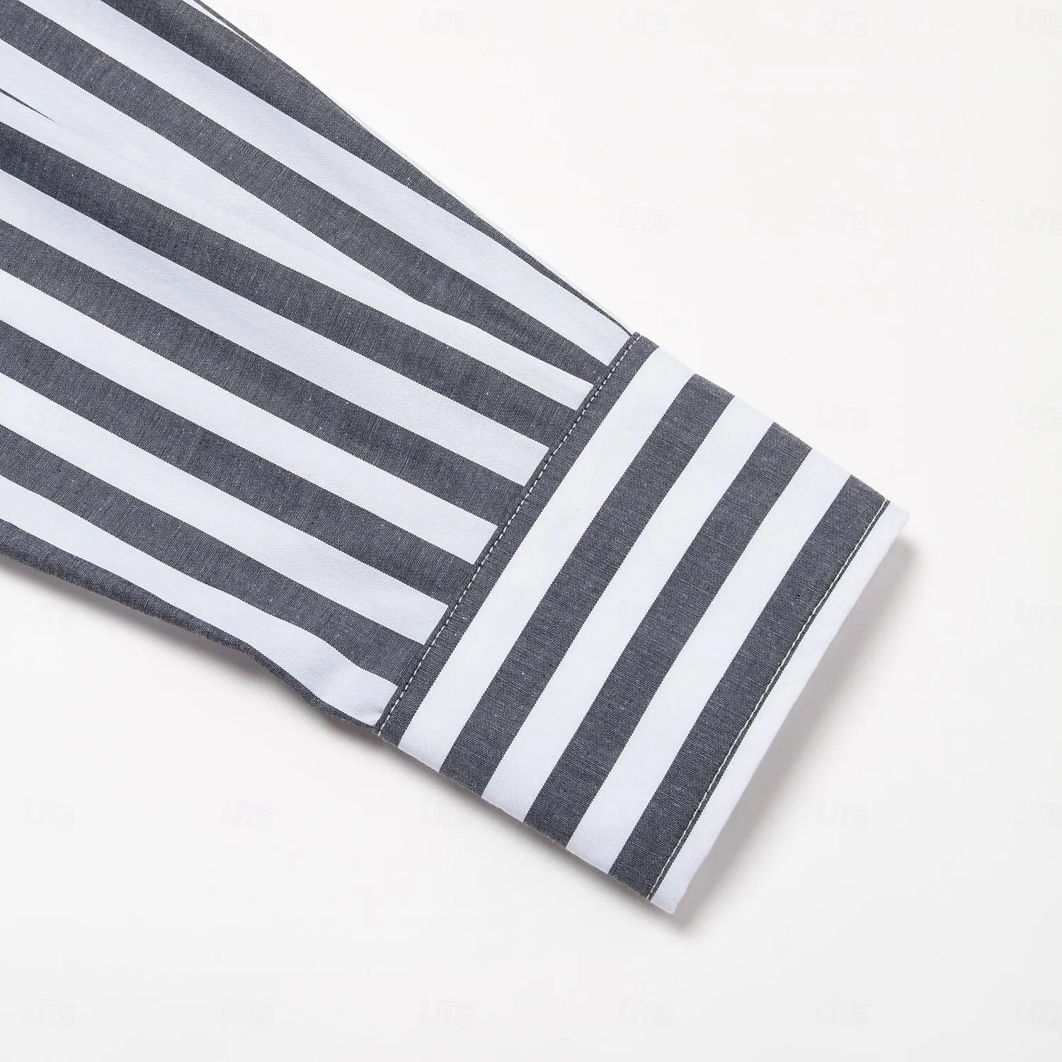 100% Cotton Stripes Business Casual Shirt