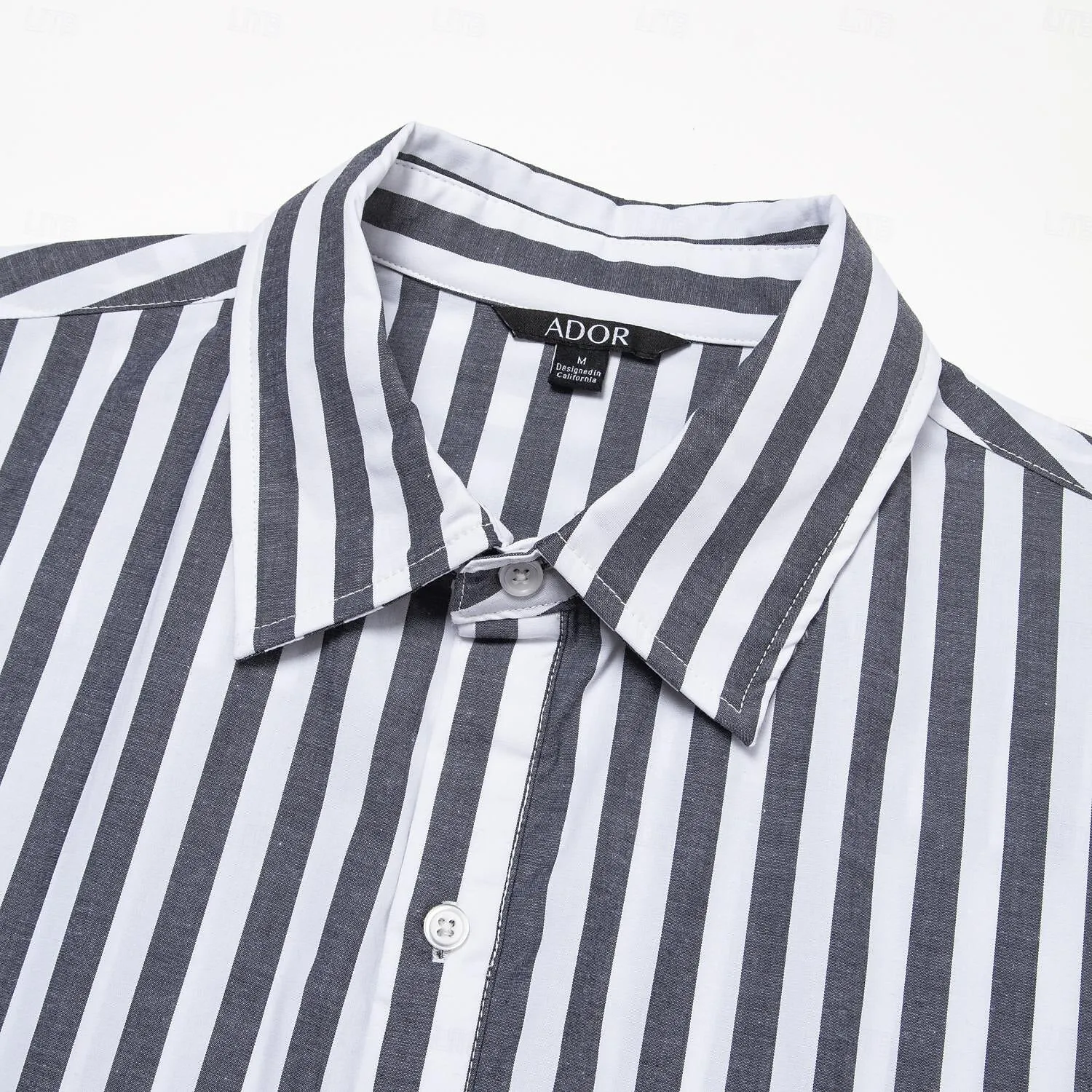 100% Cotton Stripes Business Casual Shirt
