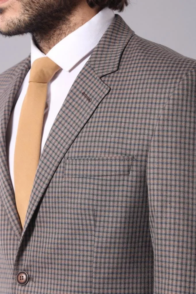 15544 Brown Blazer Jacket