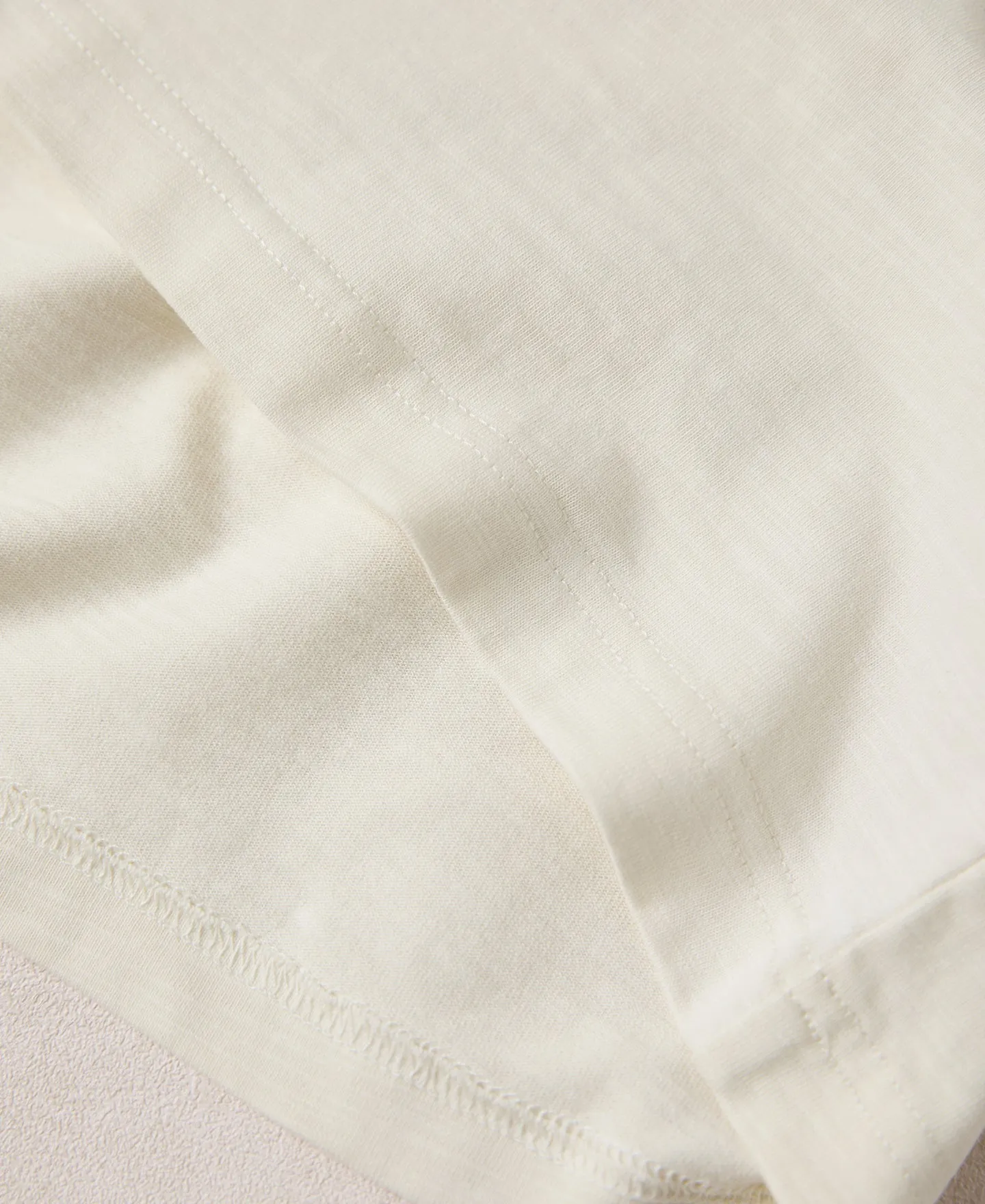 1900s 9.8 oz Slub Cotton Henley T-Shirt - Apricot