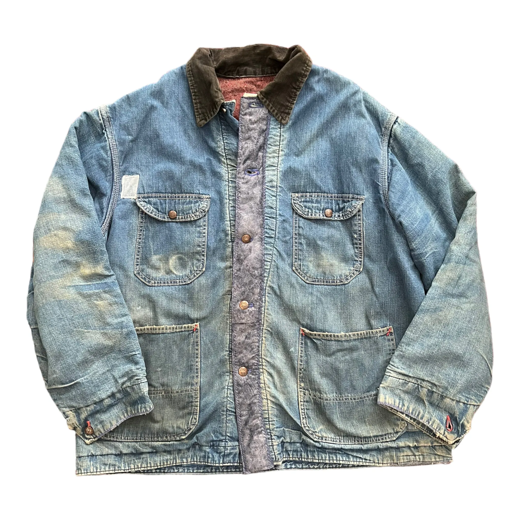 1970s Big Mac Blanket Lined Chore Jacket