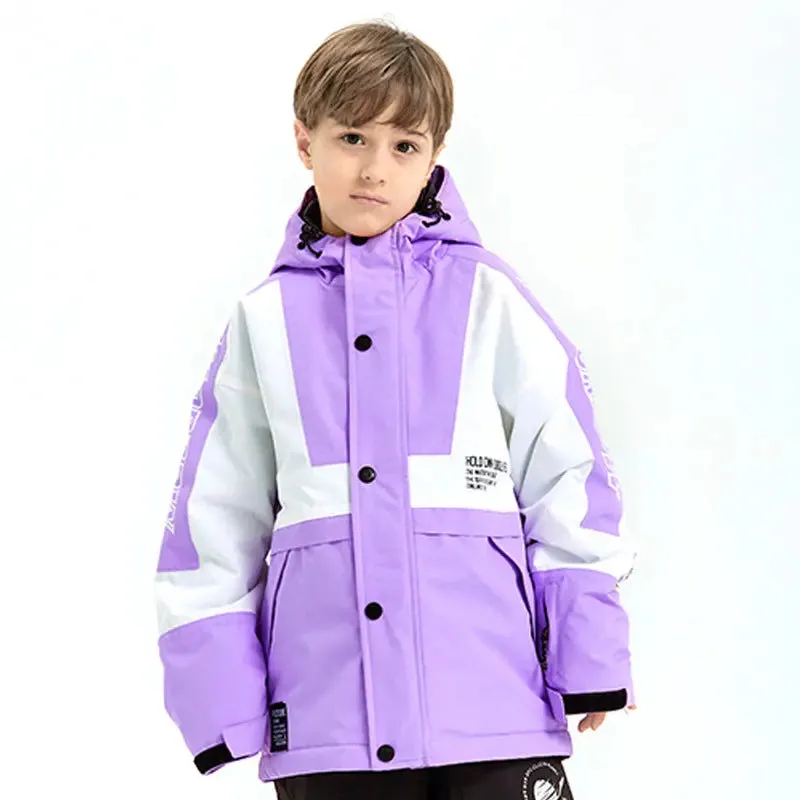 2024 Winter Button-up Snow Jacket Warm Sports Costumes
