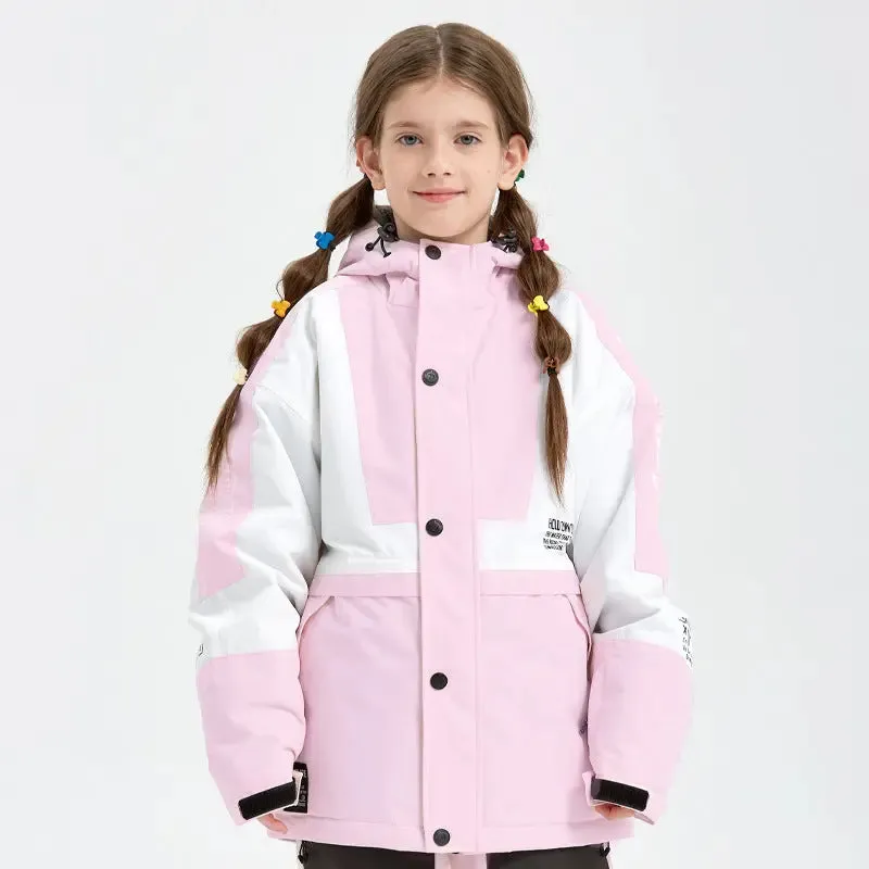 2024 Winter Button-up Snow Jacket Warm Sports Costumes