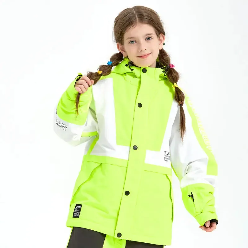 2024 Winter Button-up Snow Jacket Warm Sports Costumes