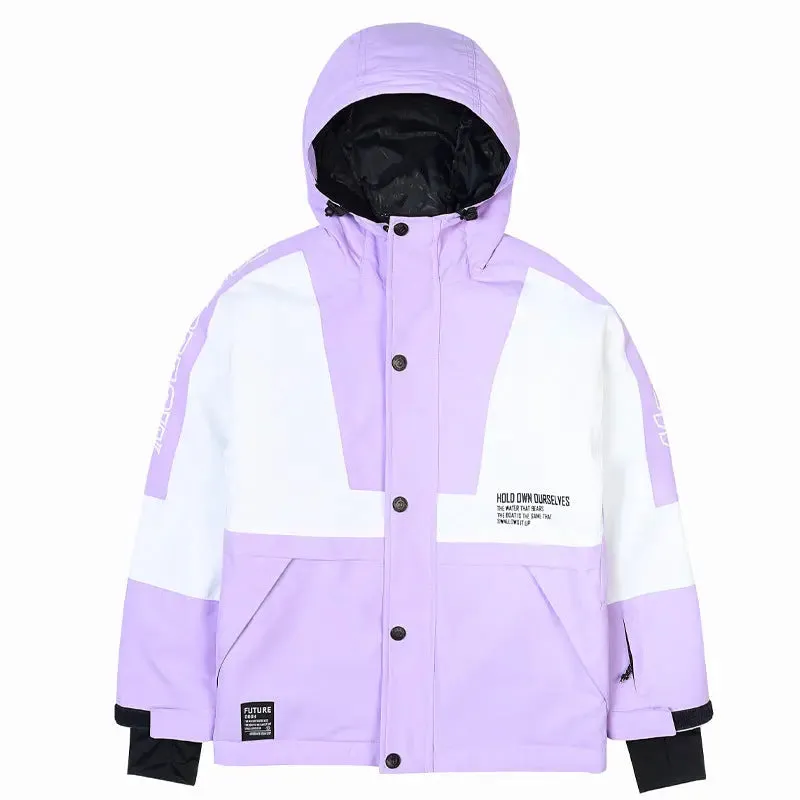 2024 Winter Button-up Snow Jacket Warm Sports Costumes