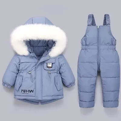 30 Degrees Down Jacket Clothing Set