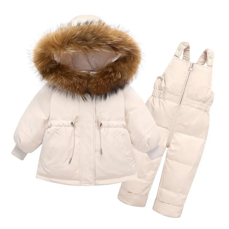 30 Degrees Down Jacket Clothing Set