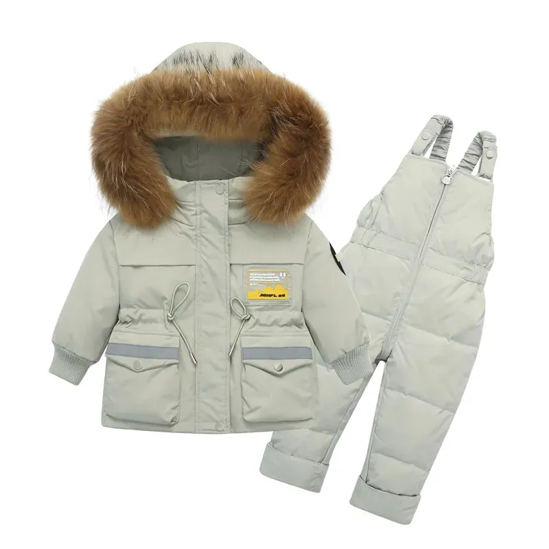 30 Degrees Down Jacket Clothing Set