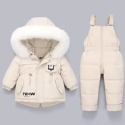 30 Degrees Down Jacket Clothing Set