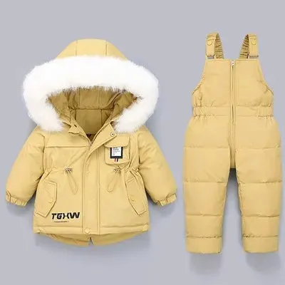 30 Degrees Down Jacket Clothing Set