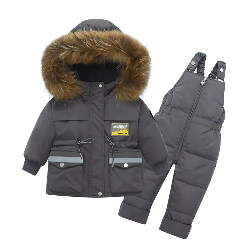30 Degrees Down Jacket Clothing Set