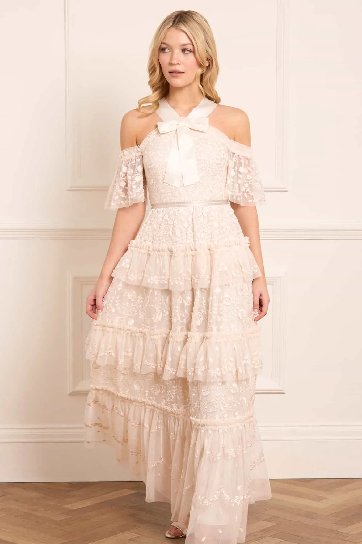 Bright Accent Primrose Gown