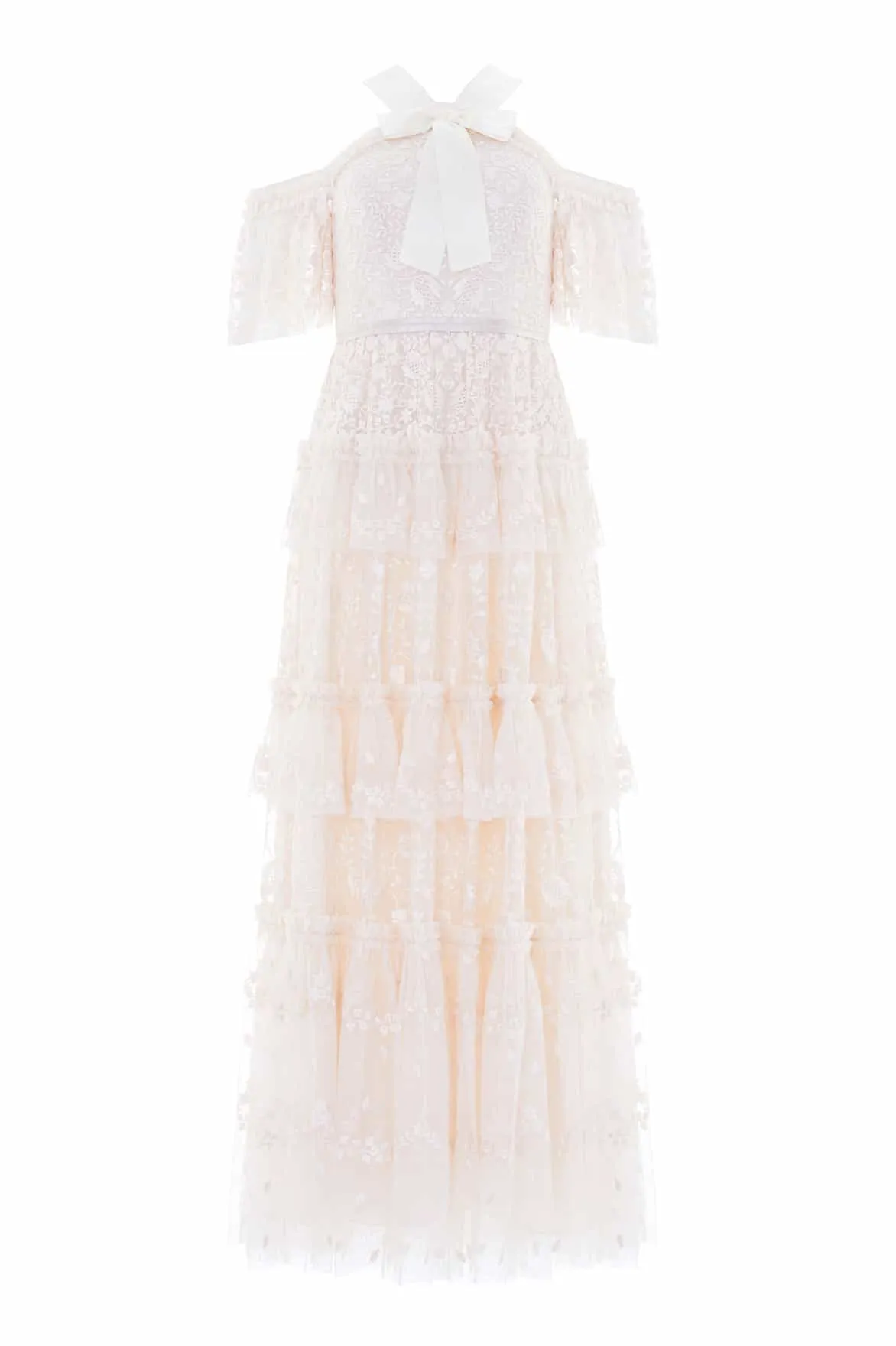 Zip-Closure Primrose Gown