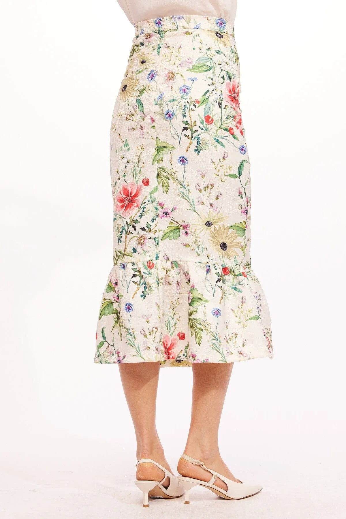 Svea Skirt - Pink Magnolia Easy Fit Light Mood