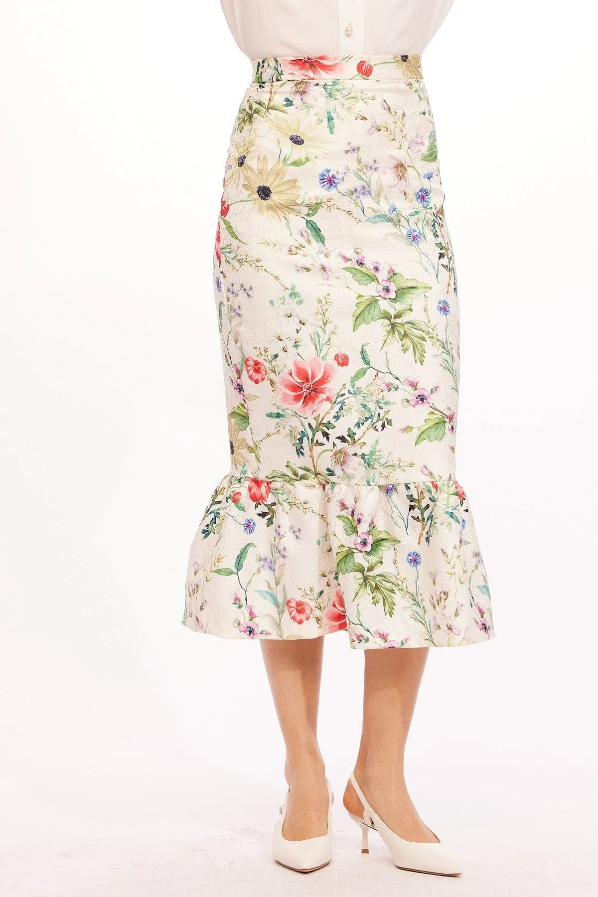 Svea Skirt - Pink Magnolia Built In Shorts