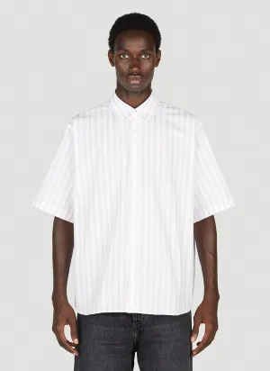 Acne Studios Striped Short Sleeve Shirt