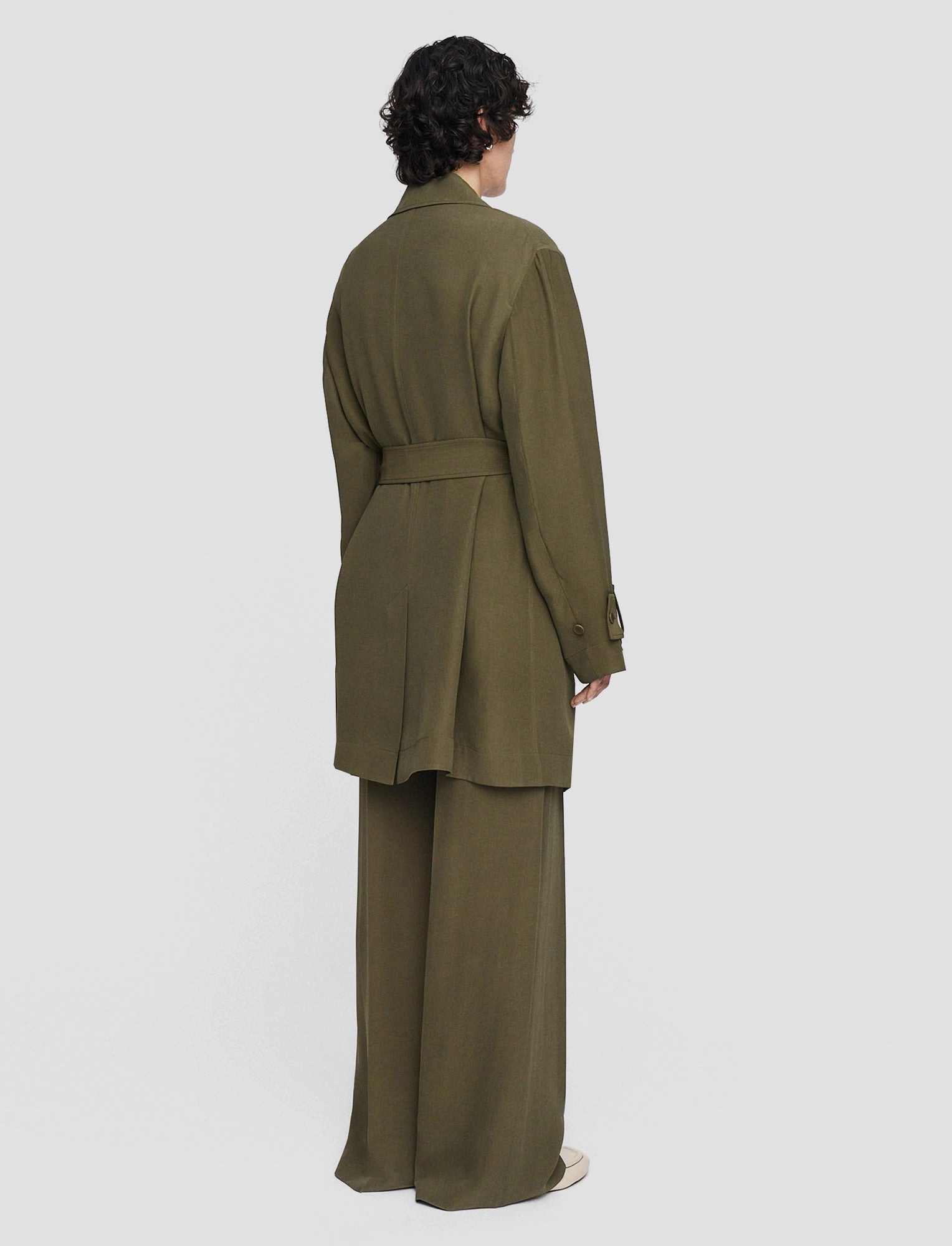 Sanction Silk Crepe Charah Jacket