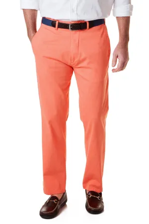Tough Build Harbor Pant Stretch Twill Coral