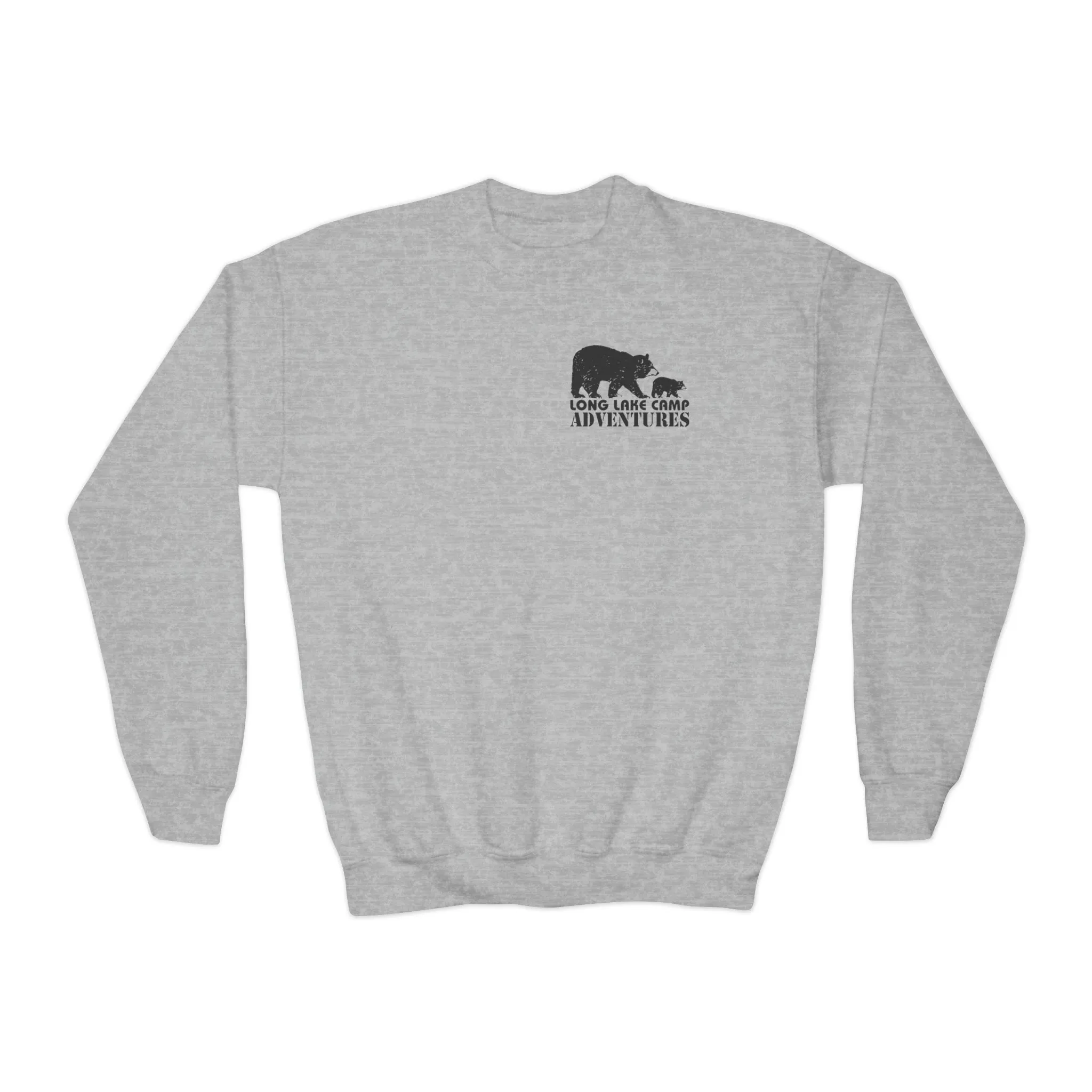 Adventure Youth Sized Unisex Crewneck Sweatshirt (Select Color)