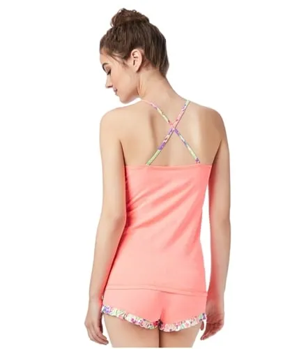 Aeropostale Womens Solid Pajama Sleep Tank Top