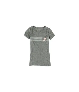Aeropostale Womens Striped Winged Embellished T-Shirt