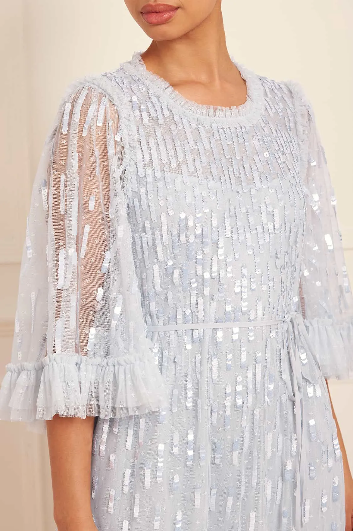 Festival-Ready Sequin Dash Ballerina Dress