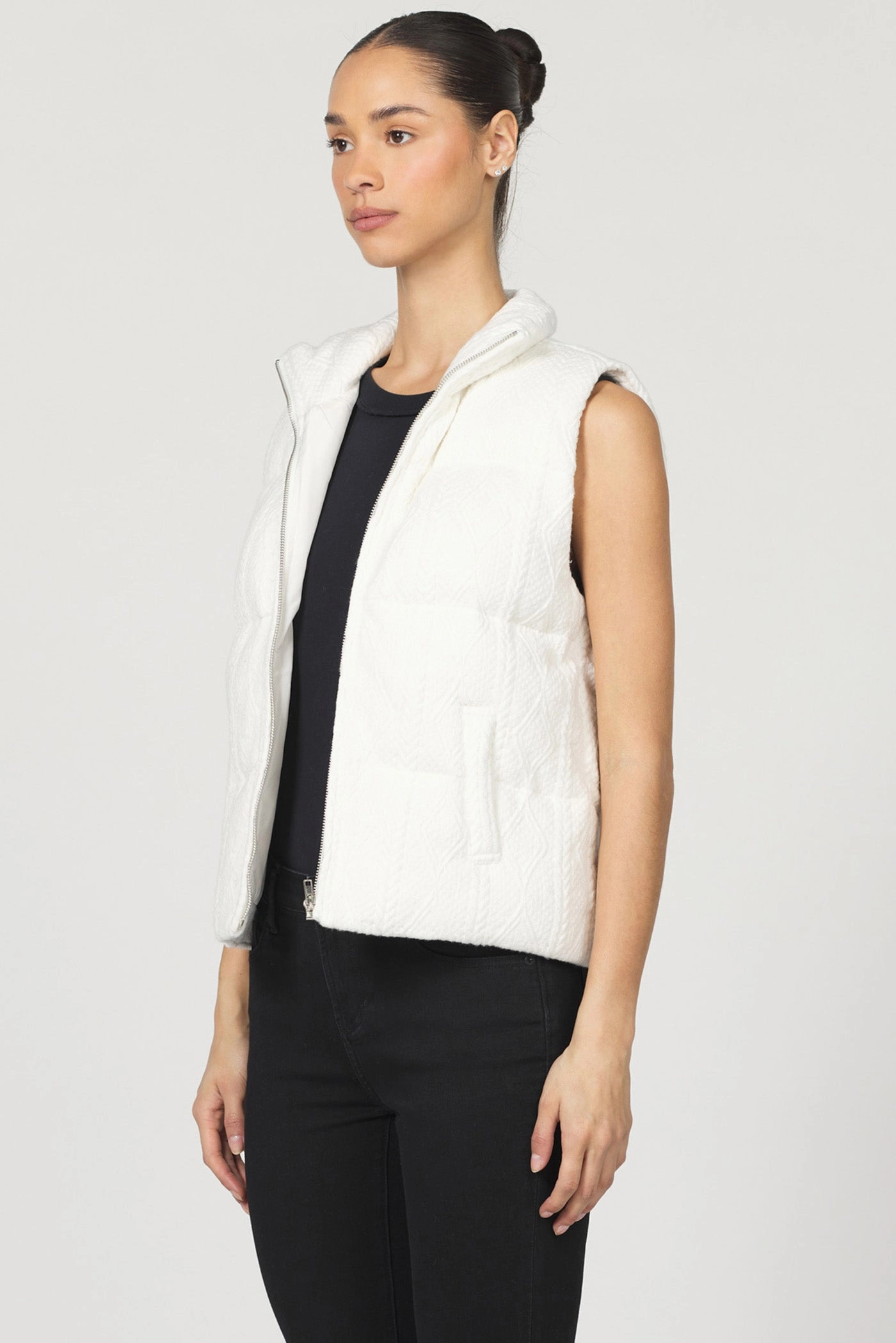 HighElasticity QuickDryTech Dear John Hadley Vest in Cream