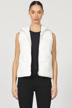 summer look Dear John Hadley Vest in Cream