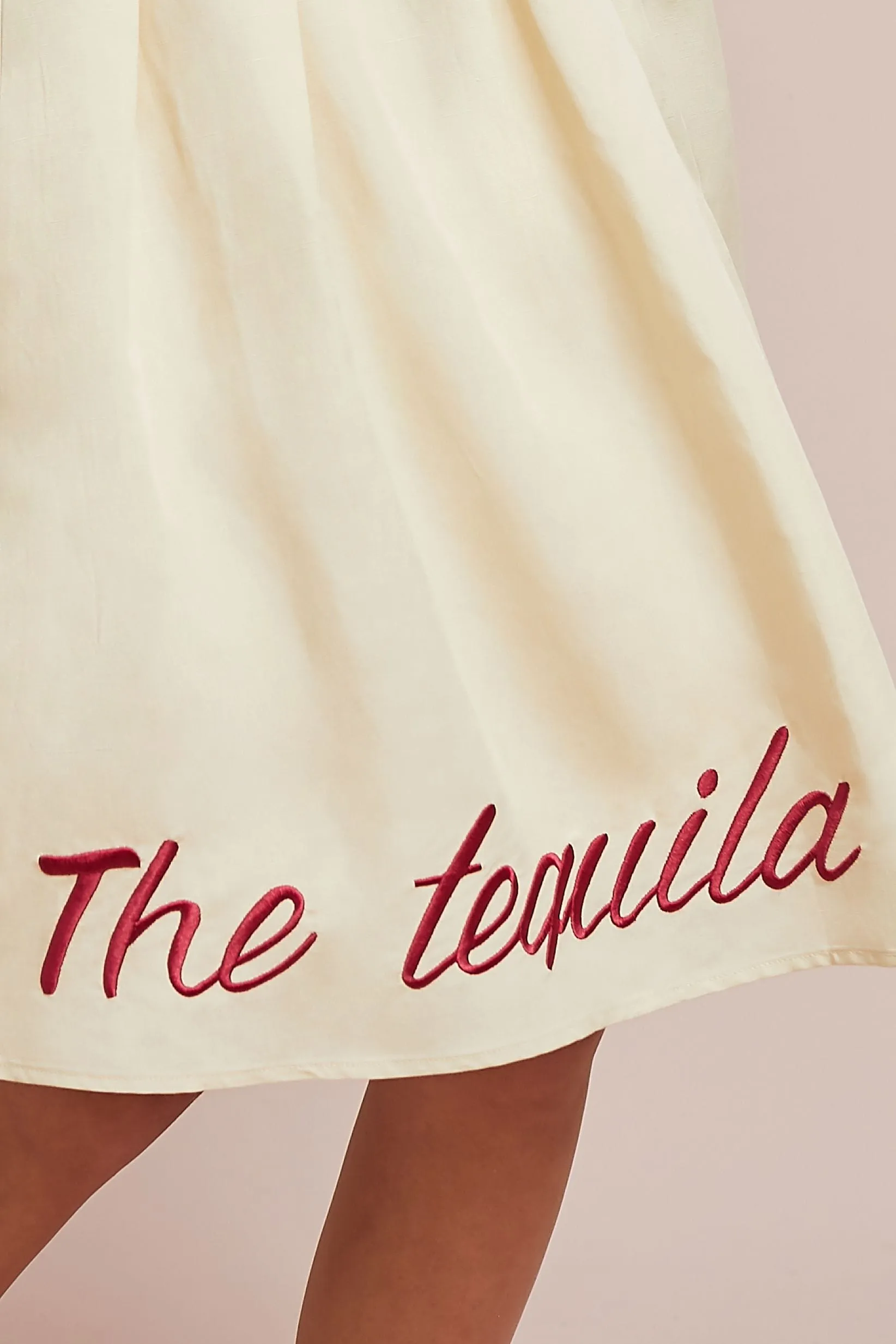 Soft Aesthetic Tequila Midi Skirt