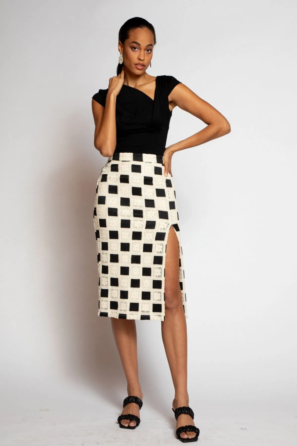 Diana Skirt - Checkmate Refined Style