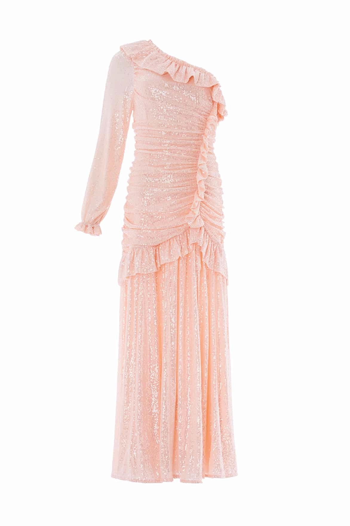 Work Fit Alessia One-Shoulder Gown