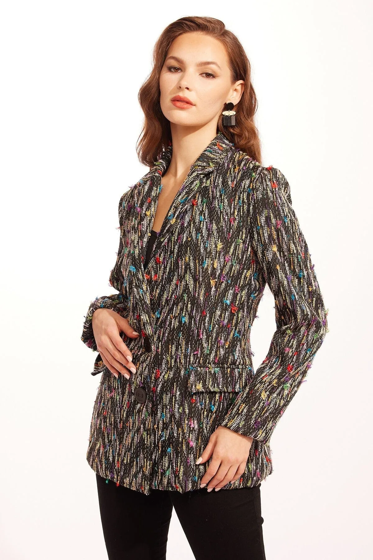 DurableOuterShell Bonded Seam Construction Alexey Jacket - Cambridge Tweed