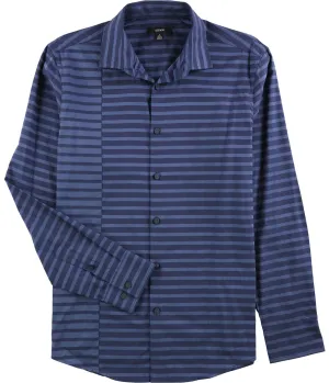 Alfani Mens Fashion Button Up Shirt