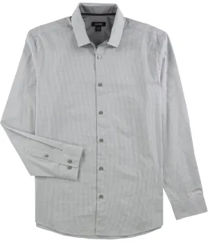Alfani Mens Red Slim-Fit Arem Check Button Up Shirt
