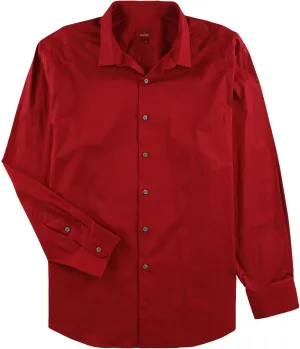Alfani Mens Slim Fit Stretch Button Up Dress Shirt, TW2