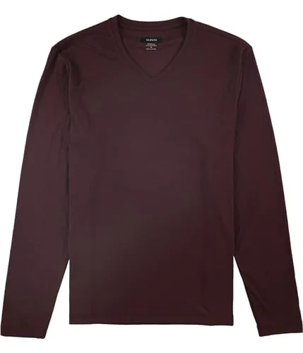 Alfani Mens Solid Basic T-Shirt, TW3