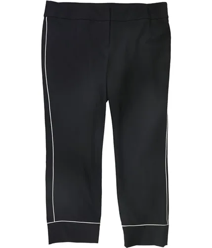 Alfani Womens Piping Casual Trouser Pants