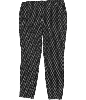 Alfani Womens Pull-On Circular Impres Casual Trouser Pants