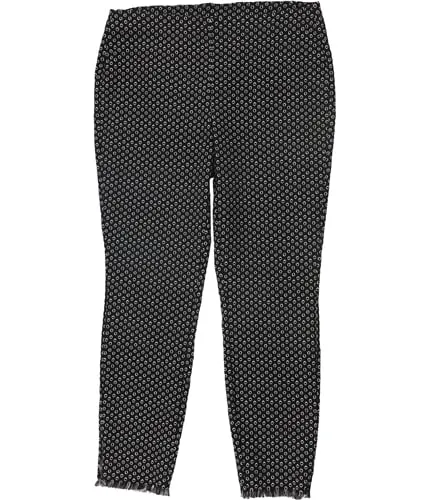 Alfani Womens Pull-On Circular Impres Casual Trouser Pants