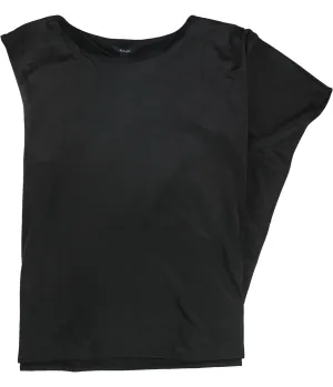 Alfani Womens Solid One Shoulder Blouse