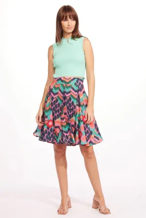 Formal Event Sleek Motion Alka Skirt - Vegas Volt