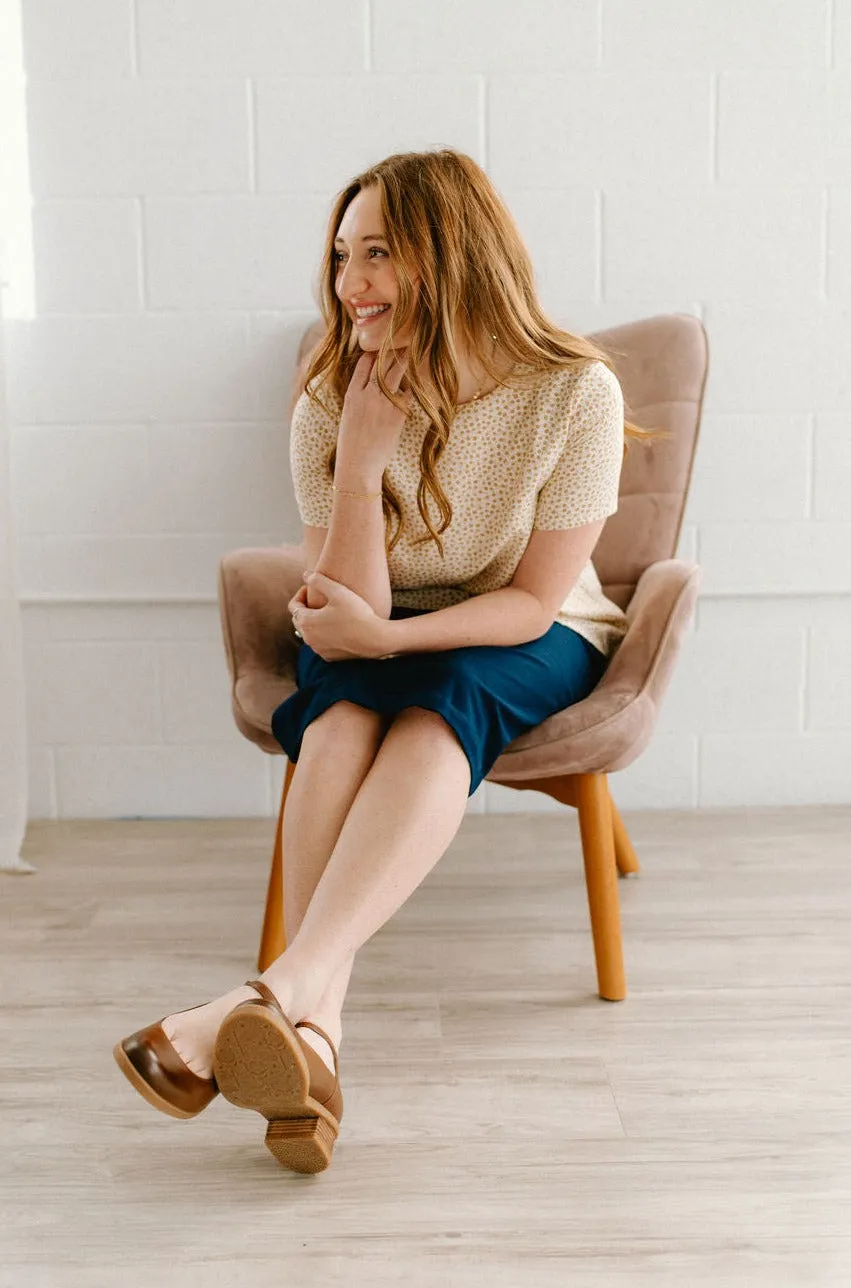 Plant Based Material Jasmine Skirt Navy