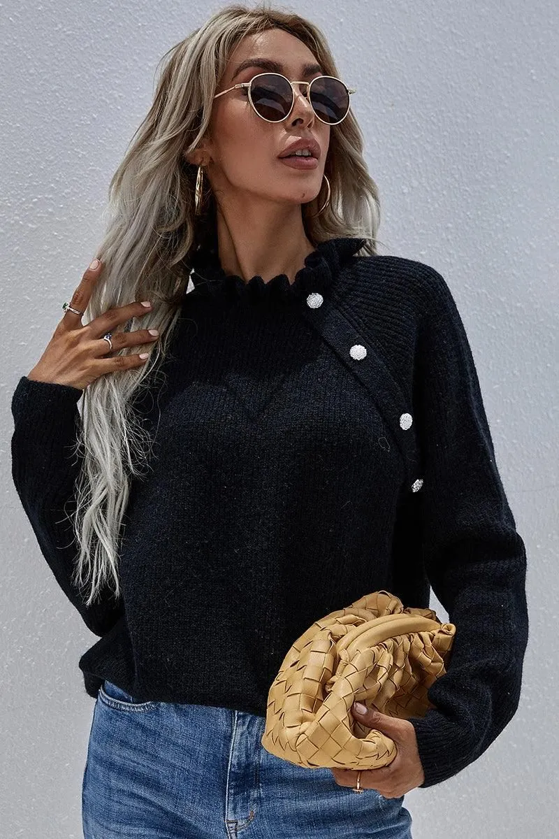 CASUAL KNIT SWEATER ReinforcedShoulders