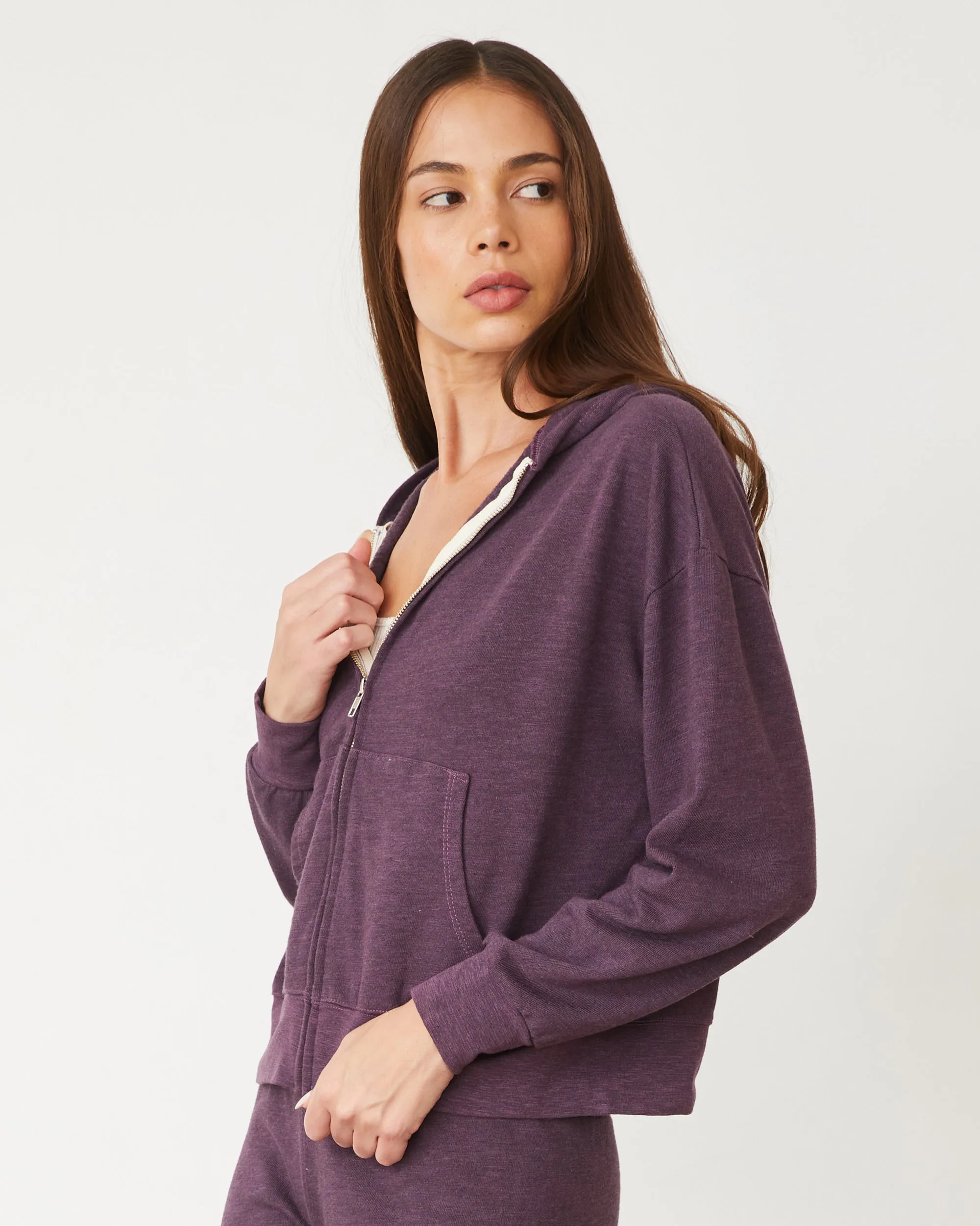 Original Fleece Zip Up Hoody Light Weight