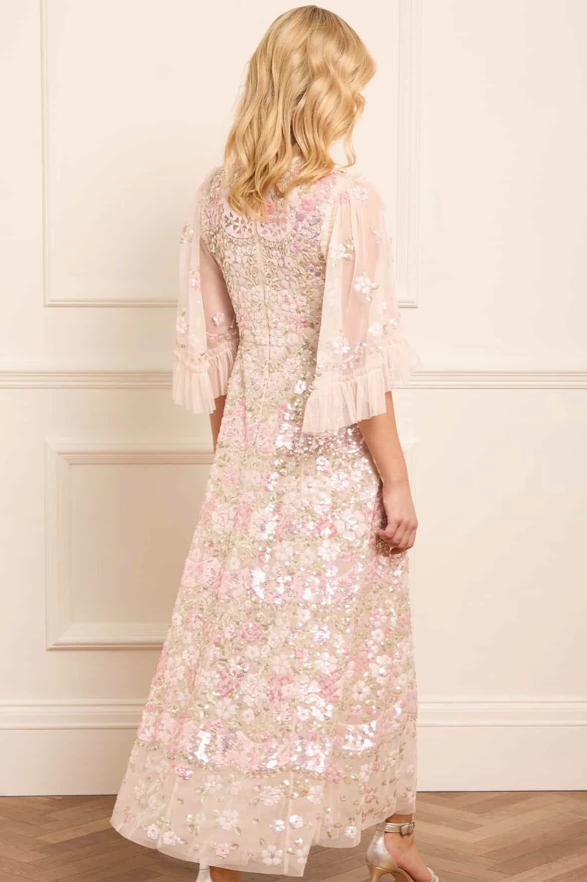 Garden Delight Gloss Ankle Gown Flexible Comfort Shine Finish