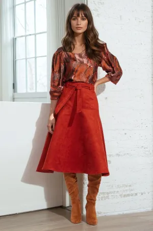 Allas Skirt - Brickland Casual Style