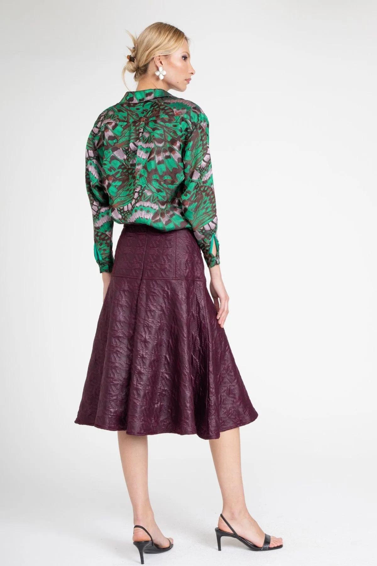 Allas Skirt ?C Merlot Dance Practice