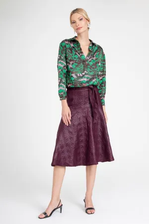 Allas Skirt ?C Merlot Glamorous Appeal