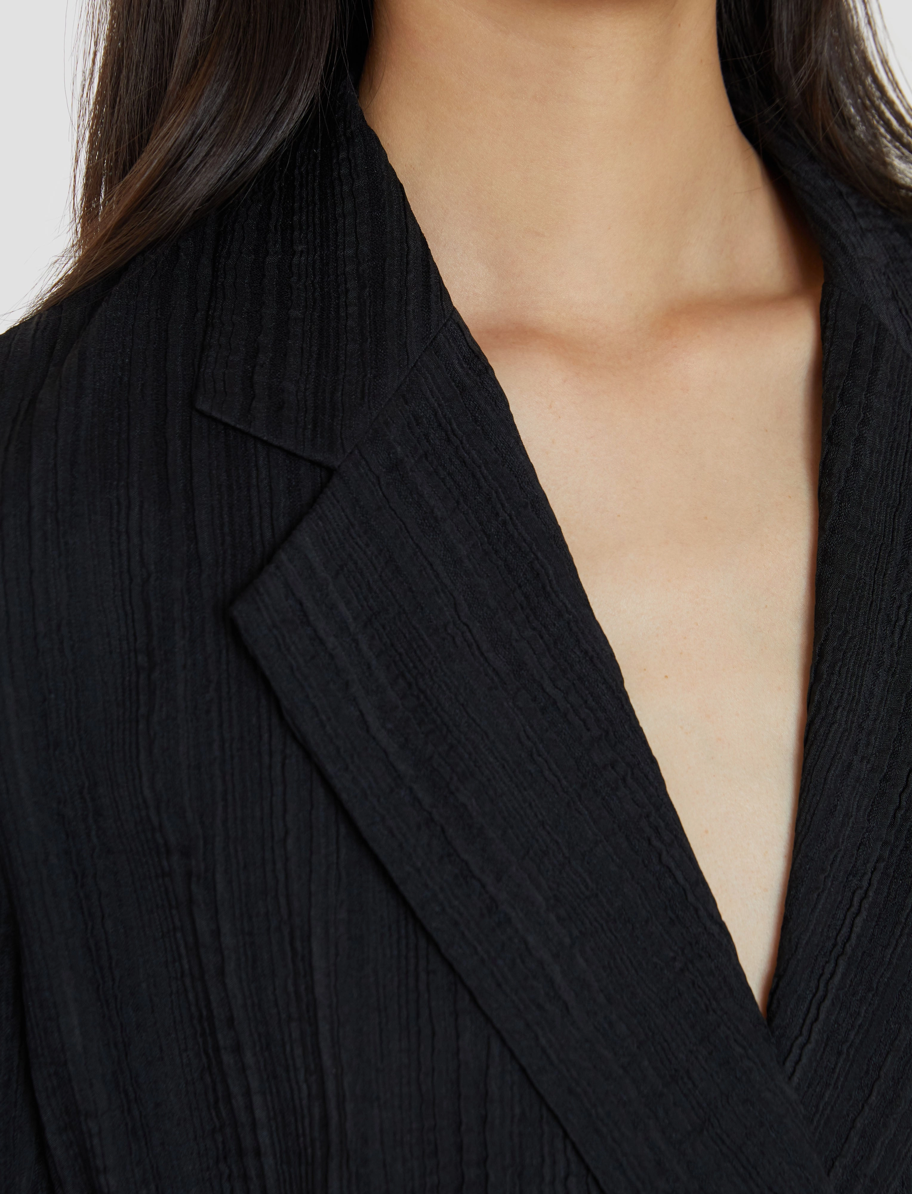 Amelot Pleat Jacquard Jacket AbrasionResistant Edging