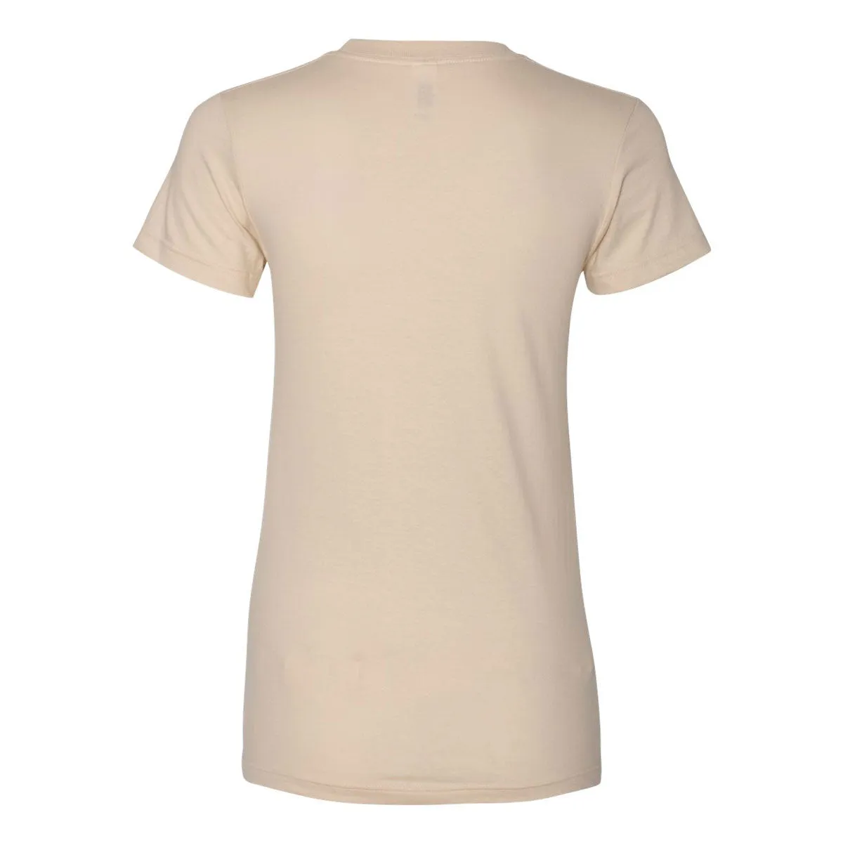 American Apparel Women's Creme Fine Jersey Short Sleeve T-Shirt